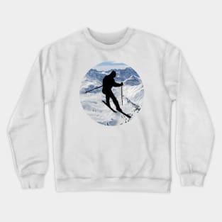 Skiing Crewneck Sweatshirt